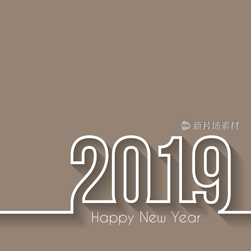 2019年新年快乐――设计