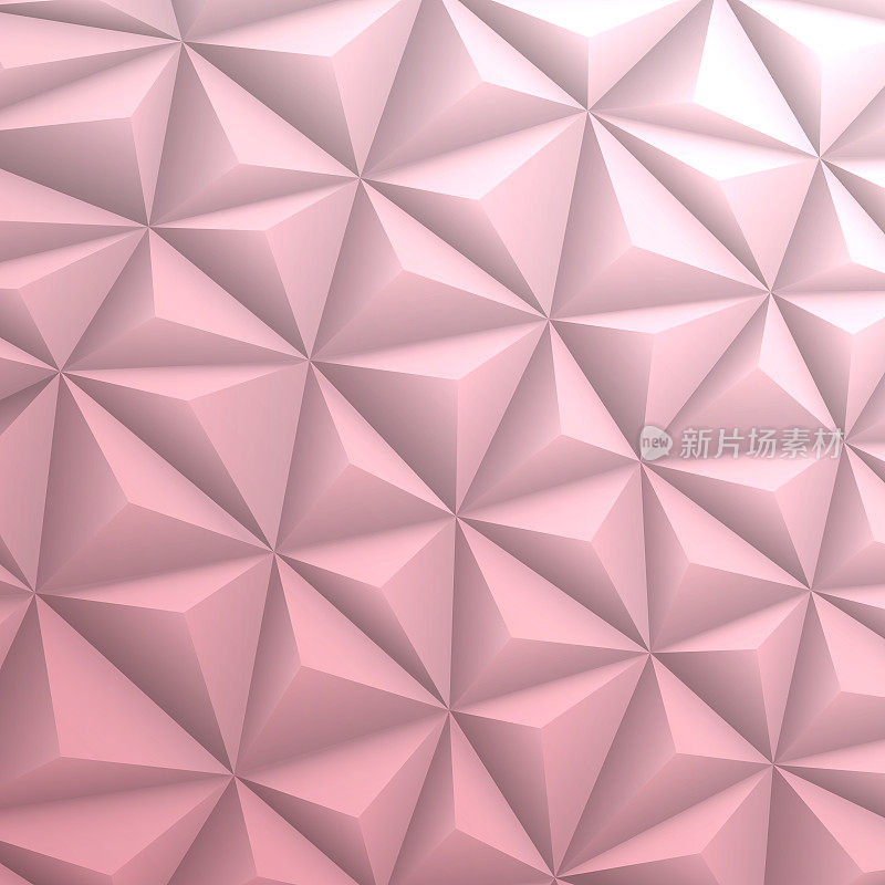 抽象几何纹理-低多边形背景-多边形马赛克-粉红色渐变