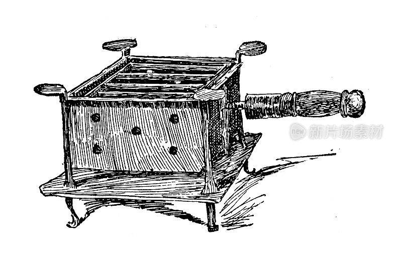 汉普顿县,马萨诸塞州的古董图像:盘子加热器