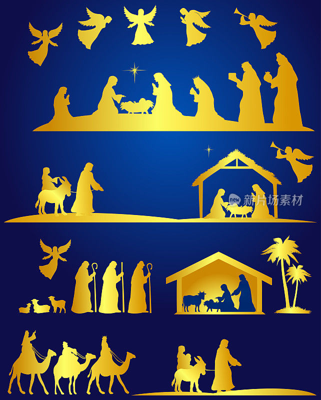 基督诞生的图标