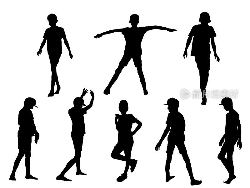 Silhouettes-Kids-1