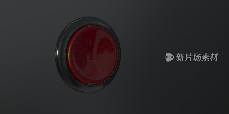 红色的按钮