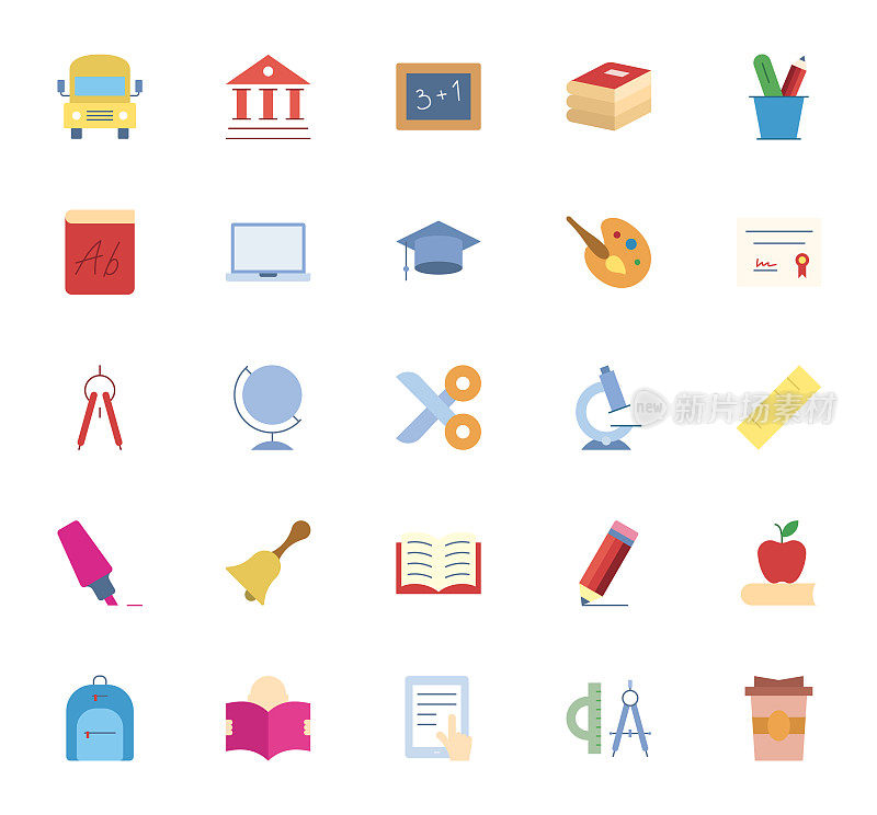 教育图标设置