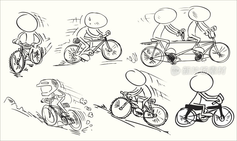 字符驱动自行车