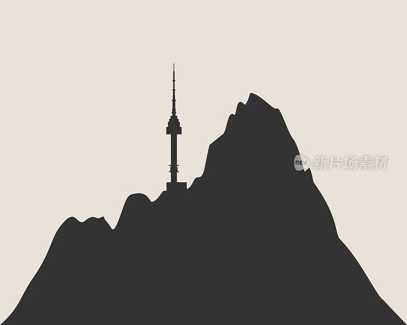 南山塔是首尔的标志