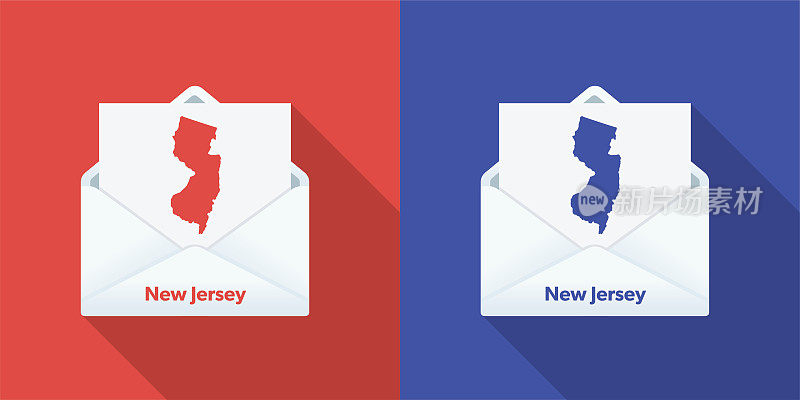 美国选举邮件在投票:新泽西