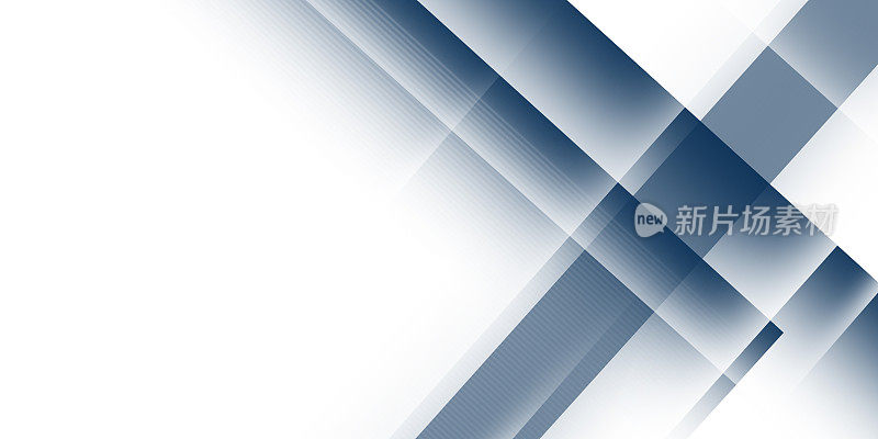 现代简单蓝白抽象背景演示设计为企业和机构