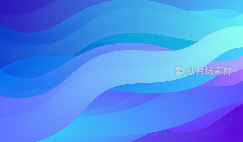 抽象的波浪背景