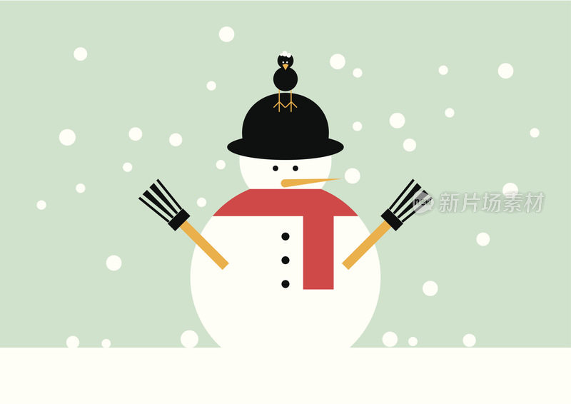 “Globi”圣诞雪人