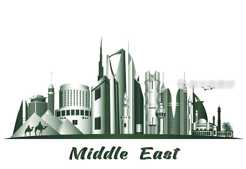中东的城市和著名建筑