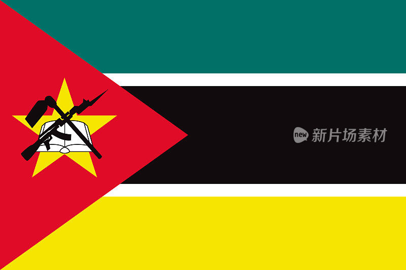 莫桑比克非洲国旗