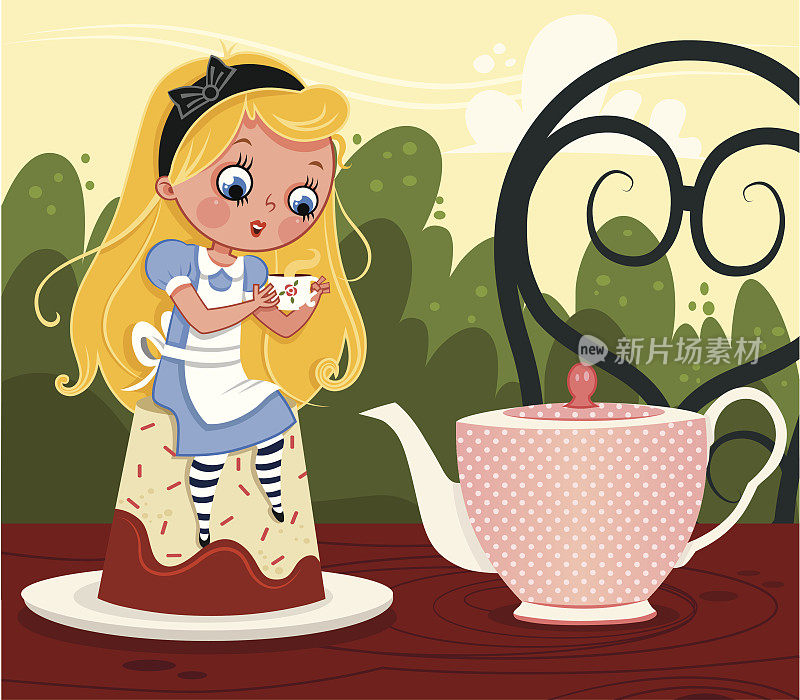 爱丽丝在茶话会
