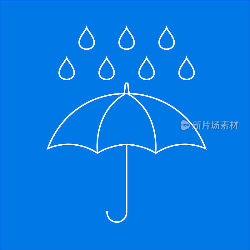 雨图标