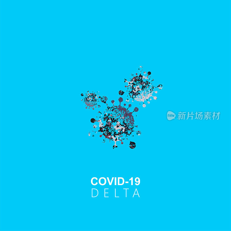 COVID-19冠状病毒δ