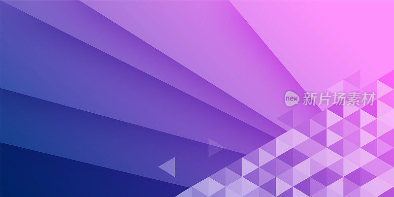 抽象彩色几何企业设计背景。抽象的三角形背景。矢量图素材图