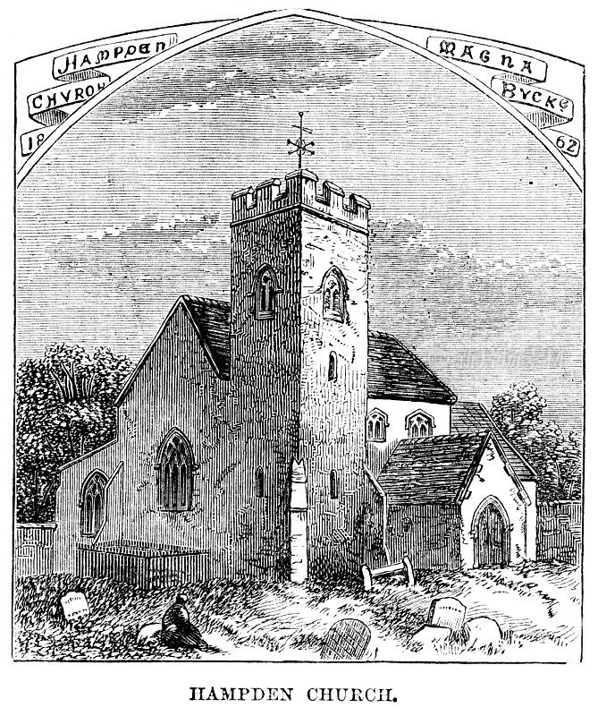 汉普顿教堂，白金汉郡，英格兰;16世纪英国历史