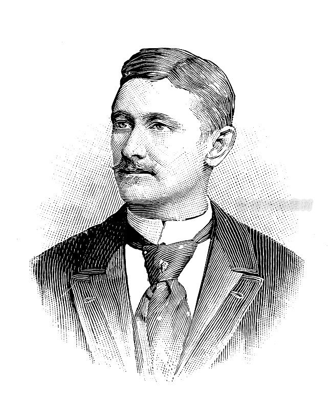 仿古形象:乔治・昂斯沃斯