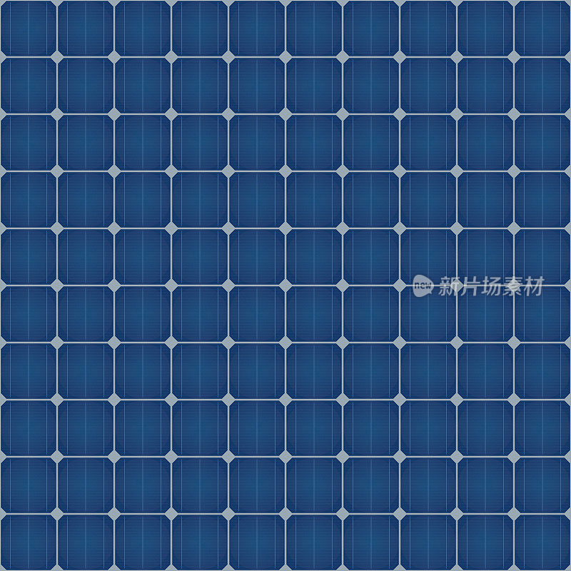 太阳能电池无缝模式的屋顶太阳能发电板设计。