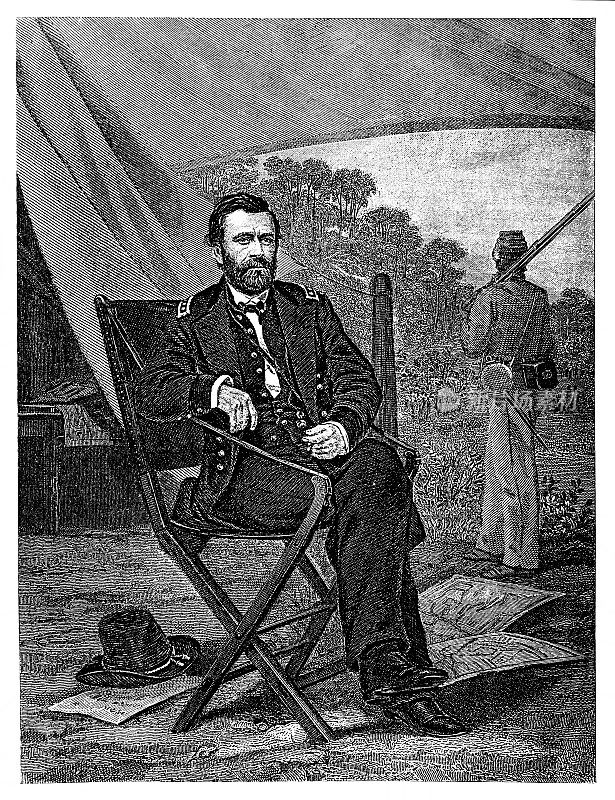 尤利西斯・辛普森・格兰特(1822-1885)，美国第18任总统