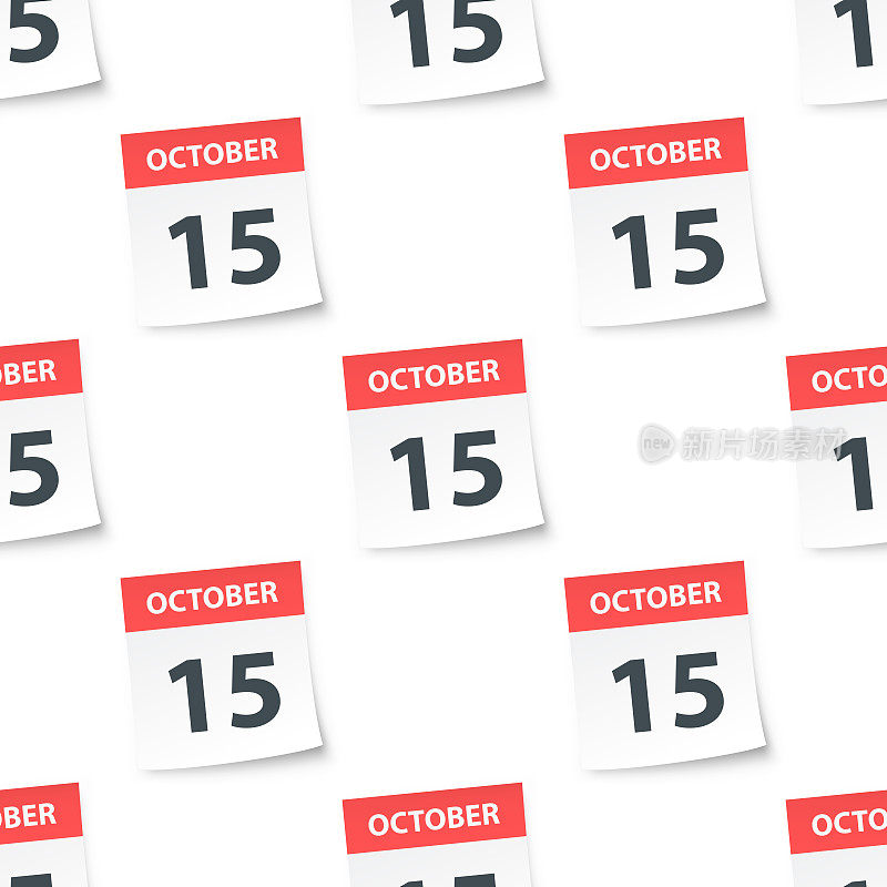 10月15日-每日日历无缝模式