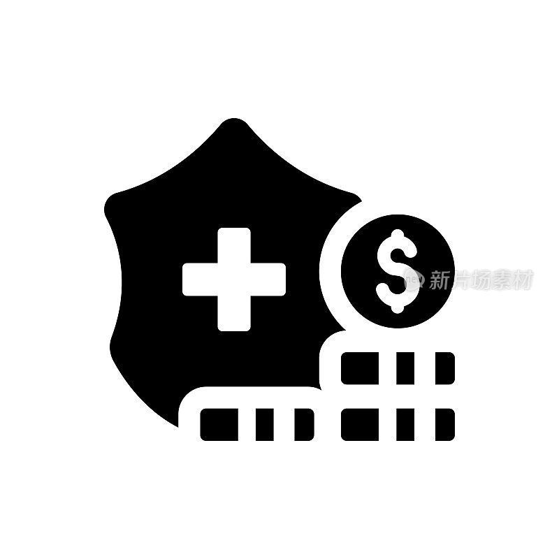 医疗保险金融icon