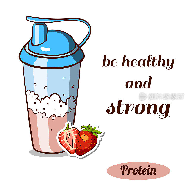 Protein_Shaker_Strawberry