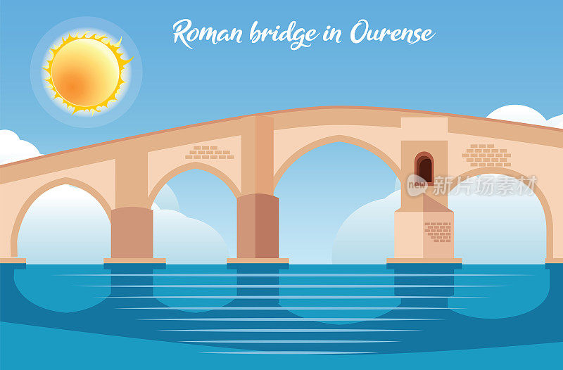 奥伦斯的罗马桥