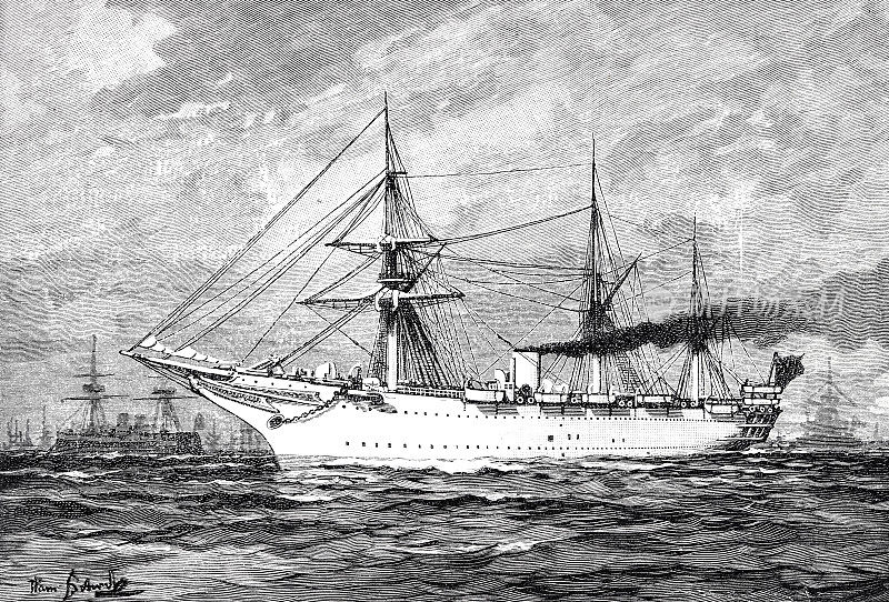 spihead的大舰队阅兵:印度军队运输船上有议会大厦