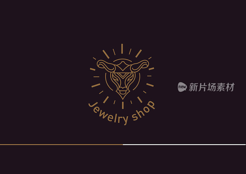 珠宝店Logo，