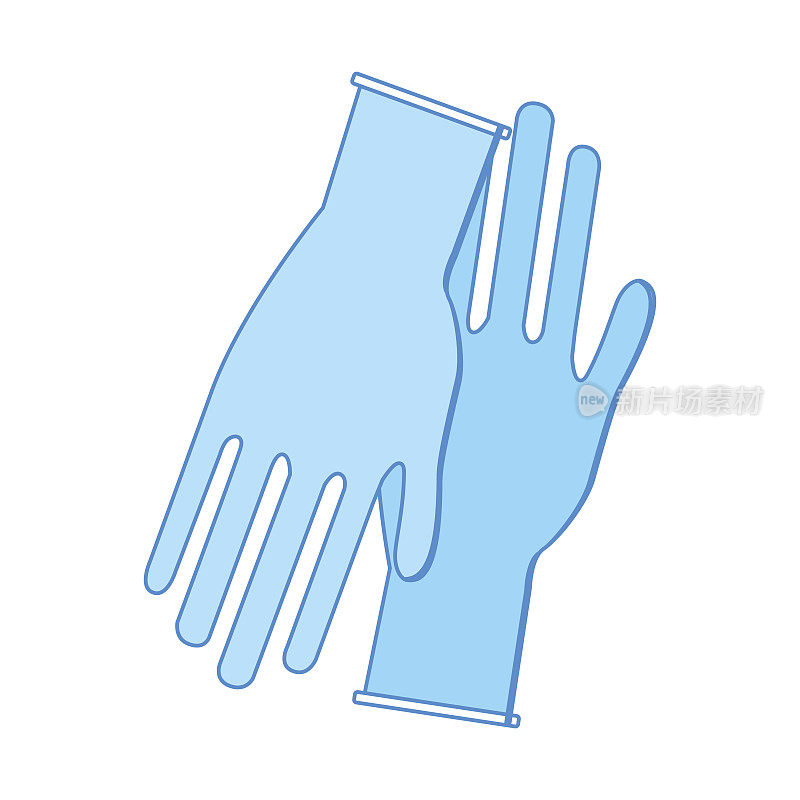 医用乳胶手套，保护双手