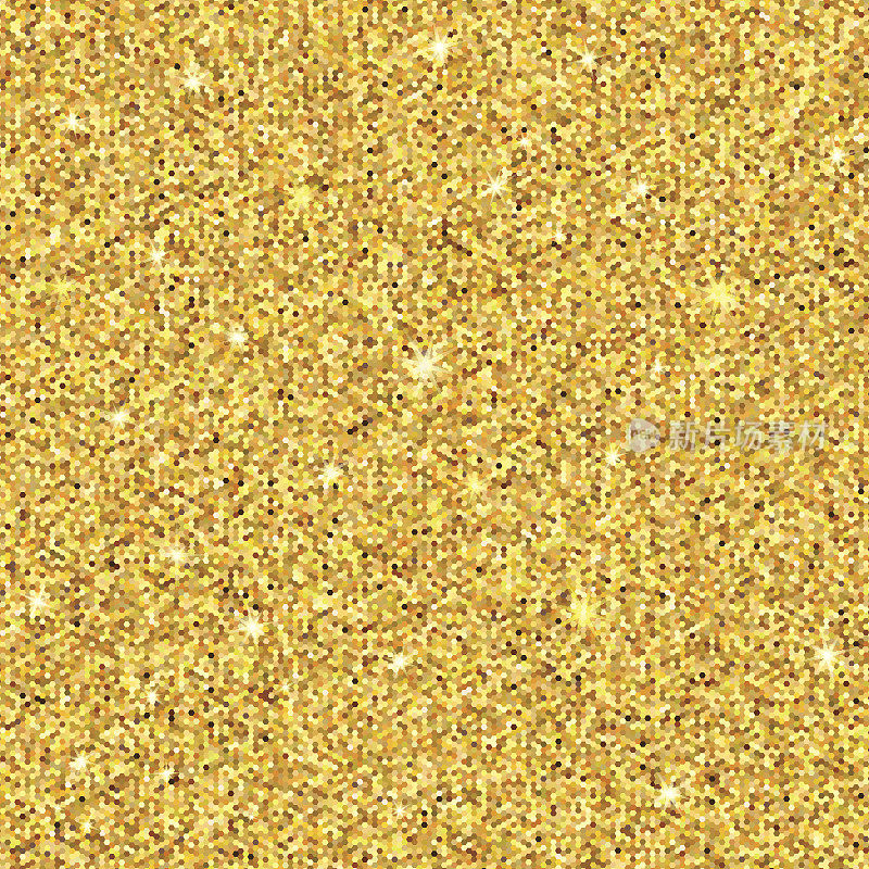 黄金闪光。黄金闪闪发光的背景。黄金的背景。