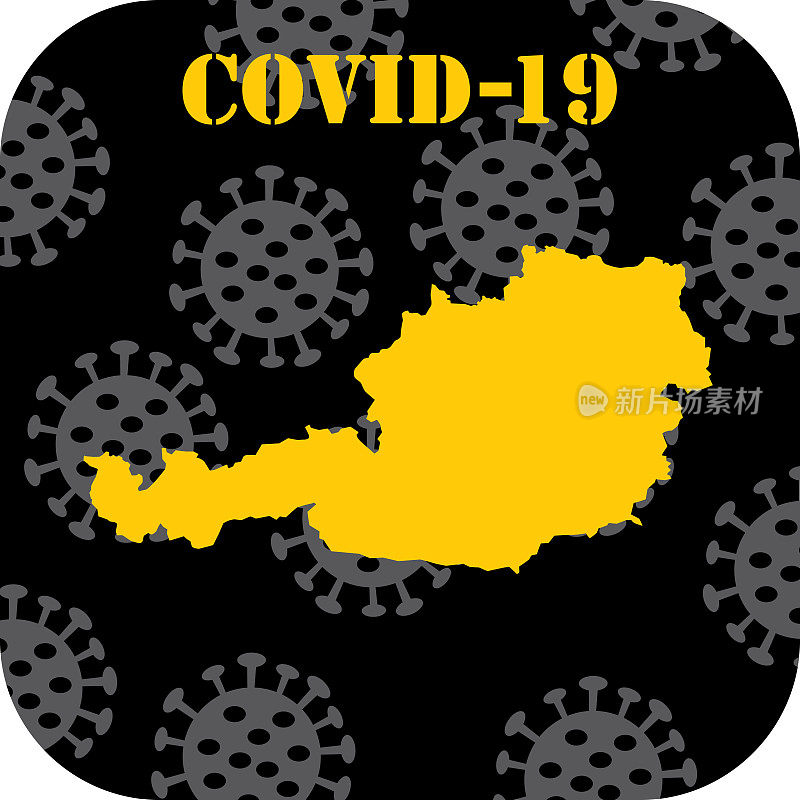 COVID-19奥地利图标