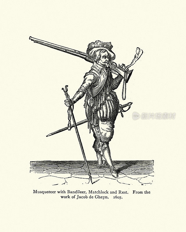 17世纪的火枪手