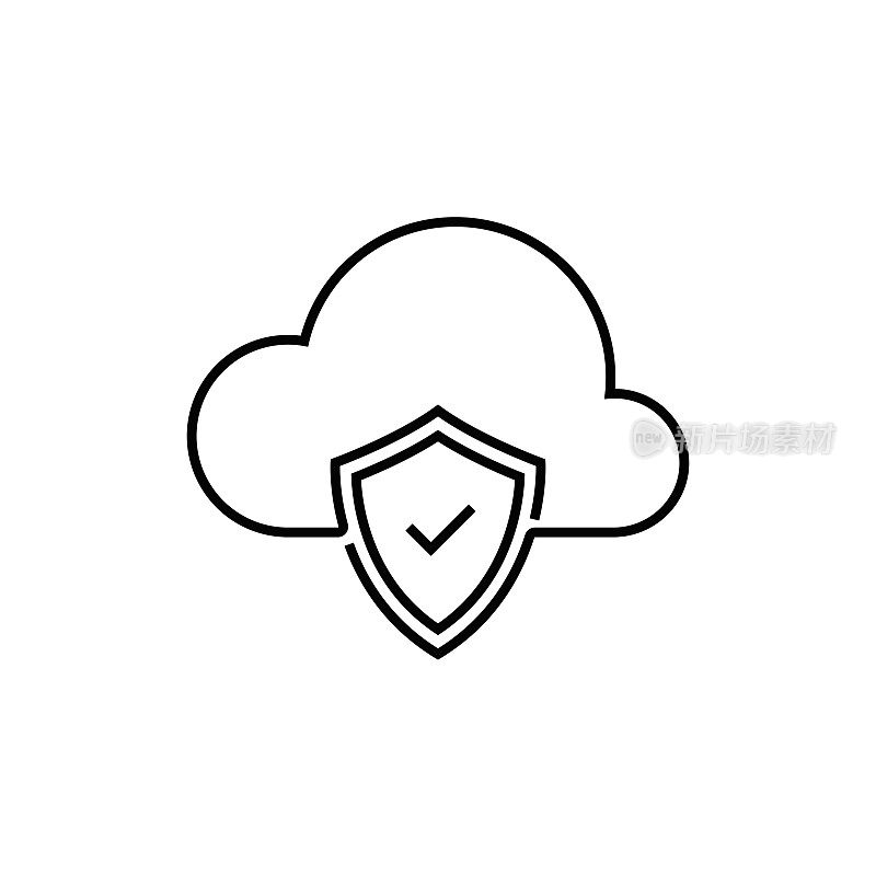云保护线图标