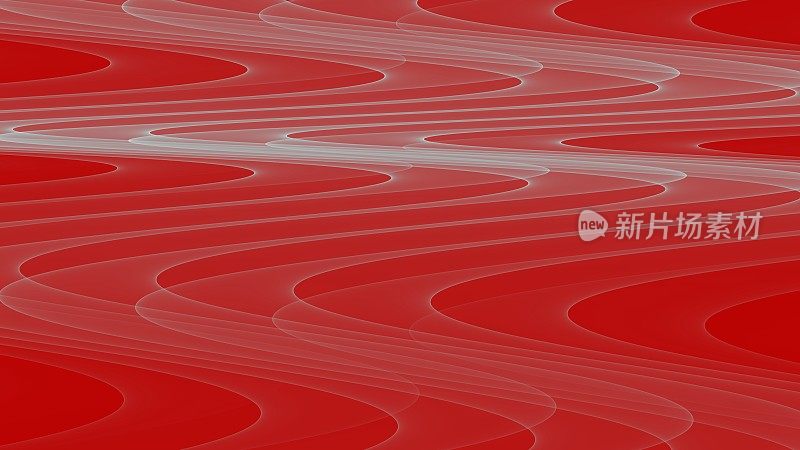 背景抽象8K红蓝黄白丁香黑波浪线曲线梯度