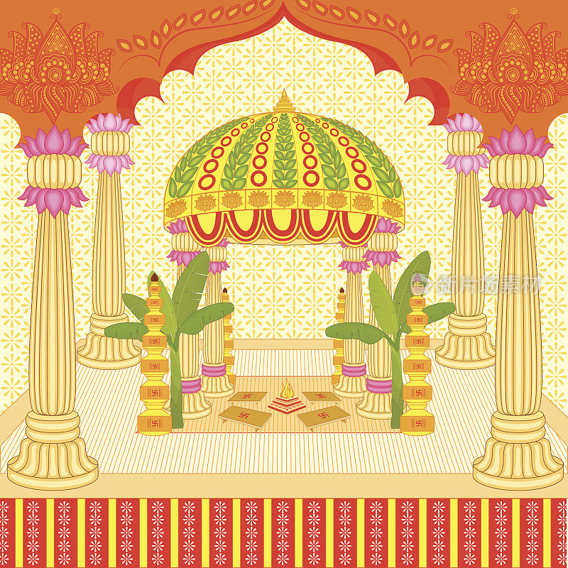 印度婚礼mandap
