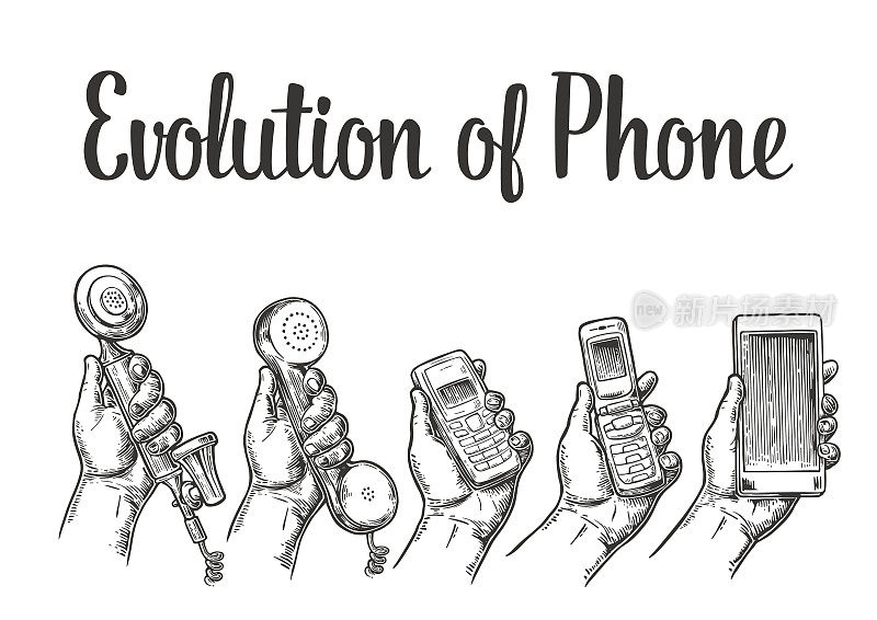 从传统手机到移动电话的通信设备进化