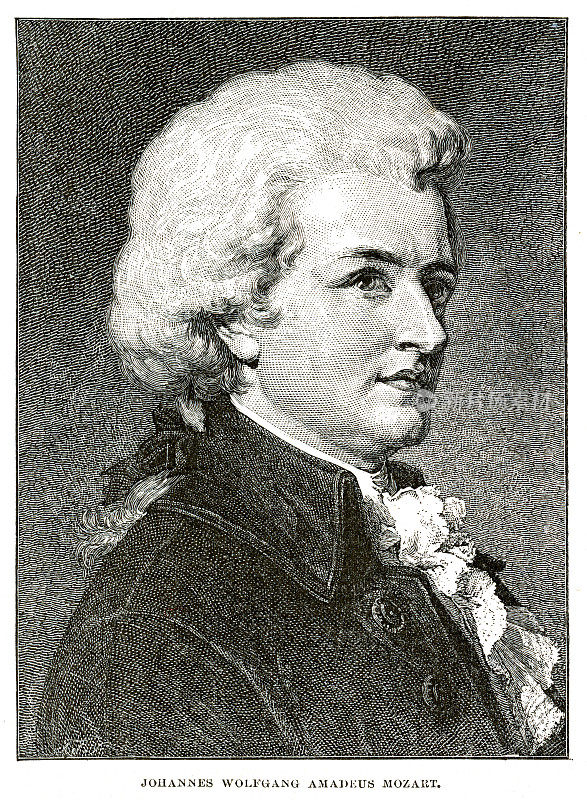 沃尔夫冈·阿玛多伊斯·莫扎特的版画