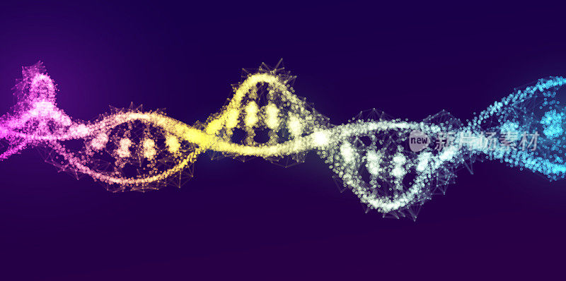 DNA抽象背景