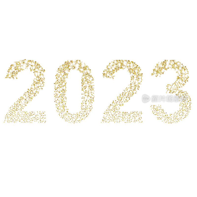 2023年-金点图案