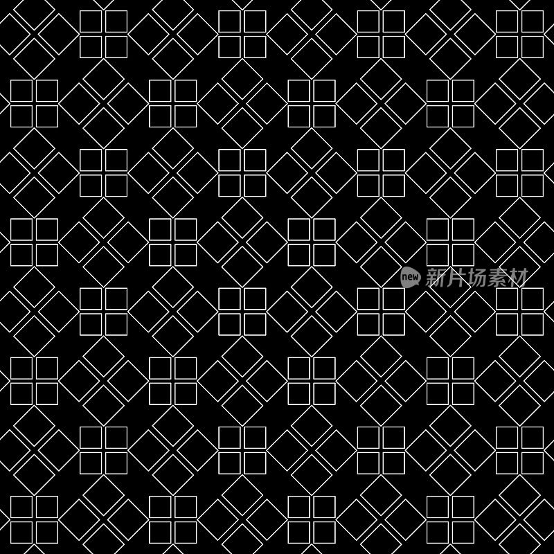 黑色的2x2方块图案