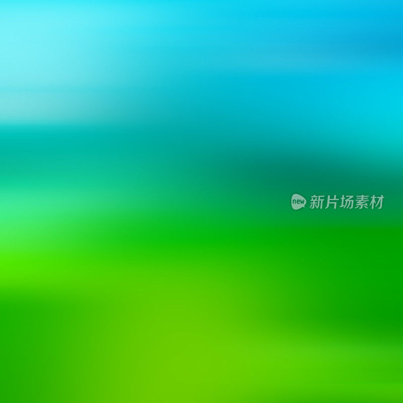 散焦背景蓝色绿色