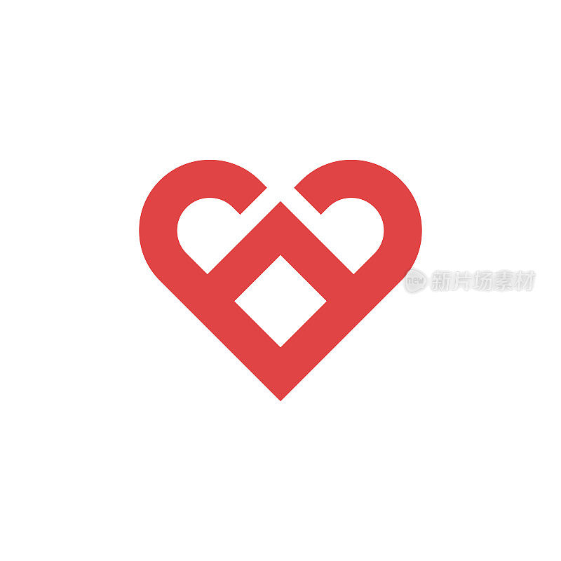 心图标,爱的概念