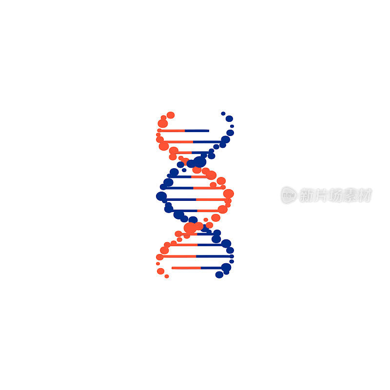 DNA分子标记、遗传元素和图标收集链。向量