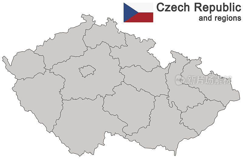国家捷克共和国和地区