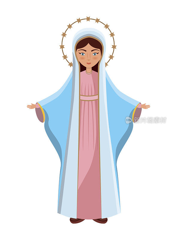 圣母玛利亚的图标