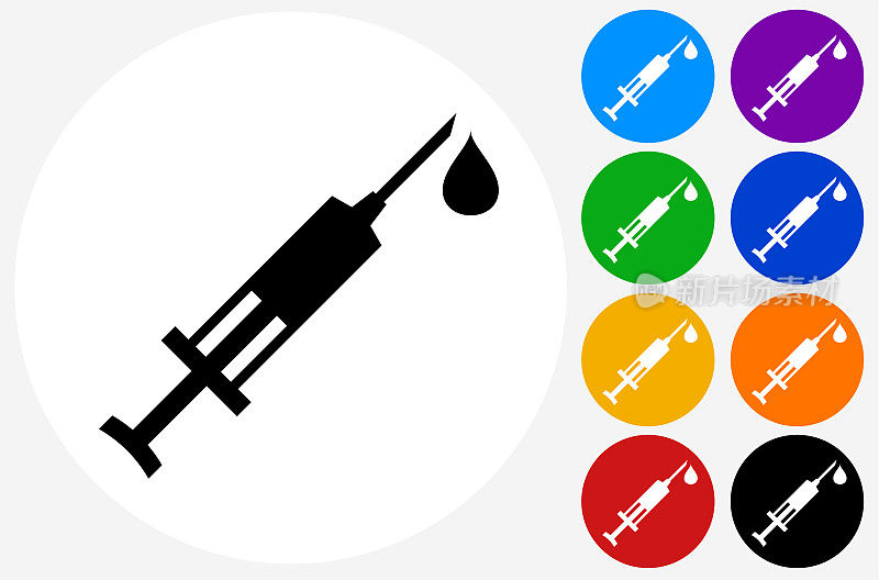 医疗注射器图标