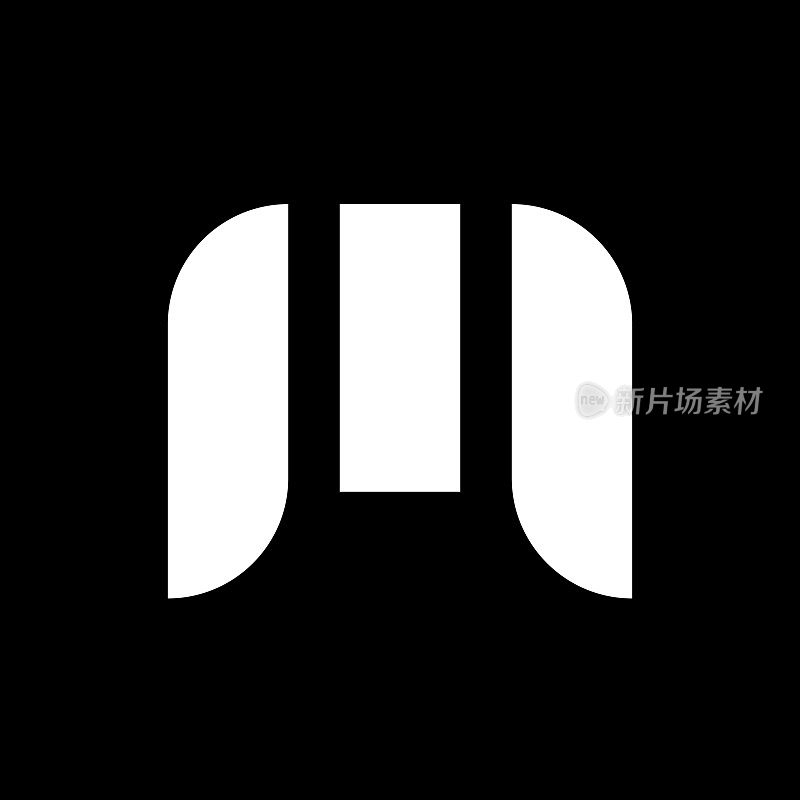 字母M标志