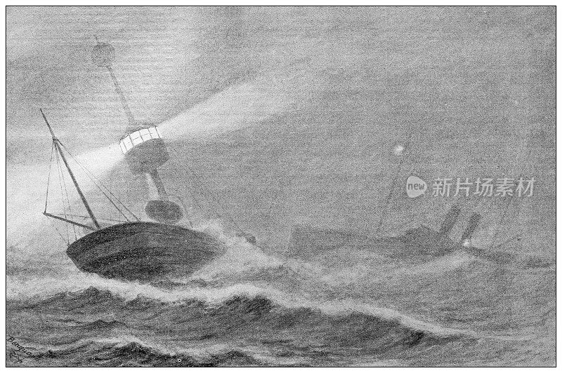 仿古图像:光船或“Ruytingen”光船