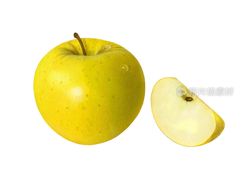 苹果黄和楔形